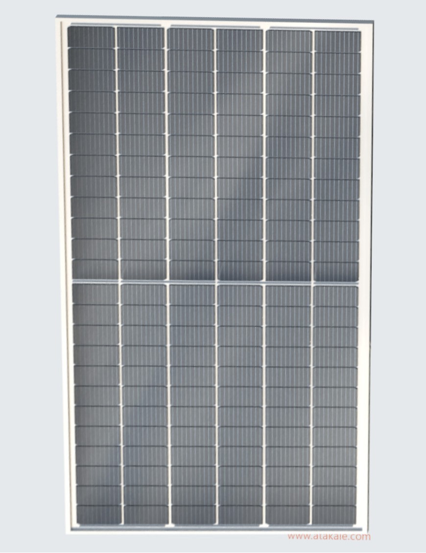 Alfasolar 620 wat Topcon Bifacial Half Cut Monokristal Güneş Paneli 144 Hücre Güneş Paneli A+ Class