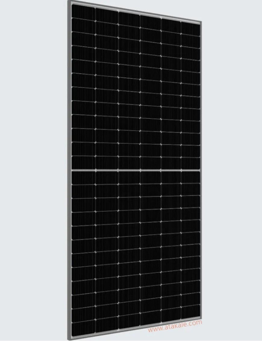 Alfasolar 620 wat Topcon Bifacial Half Cut Monokristal Güneş Paneli 144 Hücre Güneş Paneli A+ Class