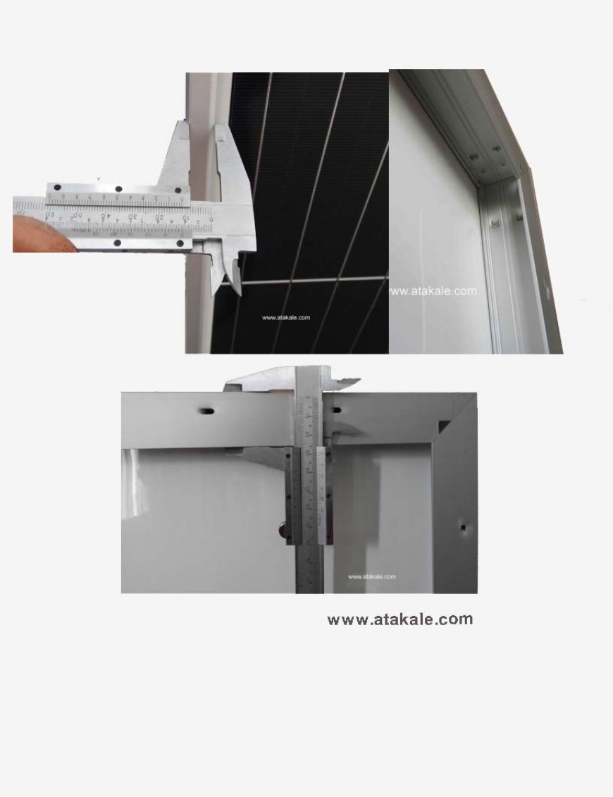 335 wat 24Volt Monokristal Güneş Paneli 60 Hücre Mono Perc