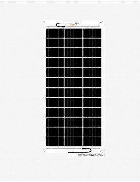 Solaron 100 wat Half Cut Yarı Esnek Marin Mono Güneş Paneli  ETFE 5BB 36 Hücreli 1030x520mm