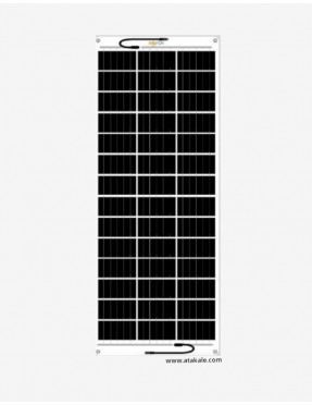 Solaron 115 wat Half Cut Yarı Esnek Marin Mono Güneş Paneli  ETFE 5BB 42 Hücreli 1200x520mm