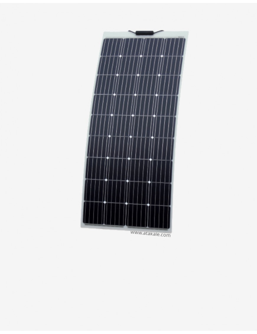 Solaron 180 wat Half Cut Yarı Esnek Marin Mono Güneş Paneli  ETFE 5BB 32 Hücreli