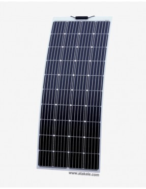 Solaron 230 wat Half Cut Yarı Esnek Marin Mono Güneş Paneli  ETFE 5BB 40 Hücreli