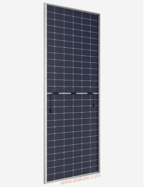 Daxler 585wat Topcon Bifacial N Type  Half Cut Monokristal Güneş Paneli 144 Hücre Cam Cama