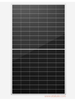 Daxler 605wat Topcon Bifacial N Type  Half Cut Monokristal Güneş Paneli 132Hücre Cam Cama