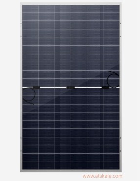 Daxler 625wat Topcon Bifacial N Type  Half Cut Monokristal Güneş Paneli 132Hücre Cam Cama