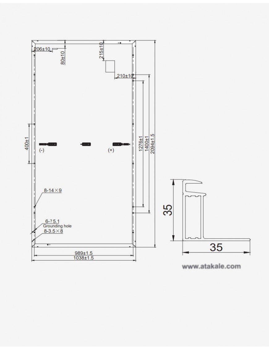 HT SAAE 450wat Half Cut Siyah Multiway Monokristal Güneş Paneli 144Hücreli Hücre Güneş Paneli