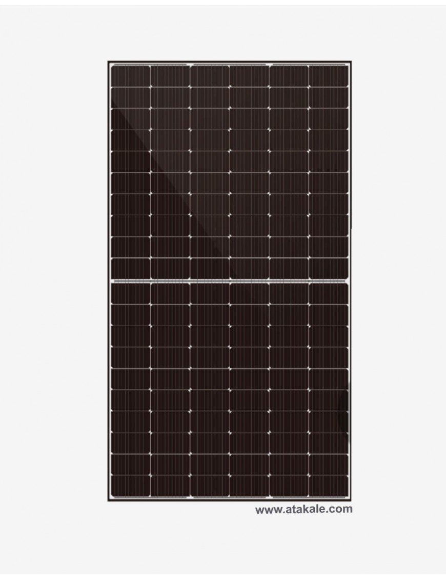 HT SAAE 455wat Half Cut Siyah Multiway Monokristal Güneş Paneli 120Hücreli Hücre Güneş Paneli