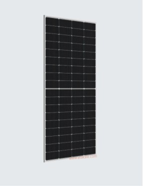 Lexron 285 wat TOPCON Half Cut Monokristal Güneş Paneli 64 Hücreli 12Volt Karavan için Özel