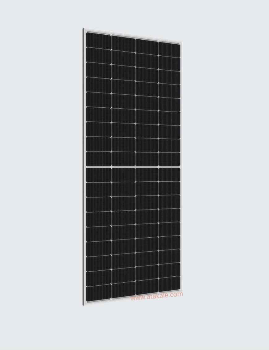 Lexron 285 wat TOPCON Half Cut Monokristal Güneş Paneli 64 Hücreli 12Volt Karavan için Özel