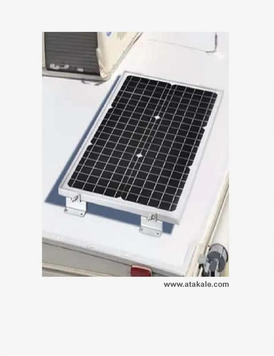 Lexron 55 wat 12Volt Monokristal Güneş Paneli 36 Hücre