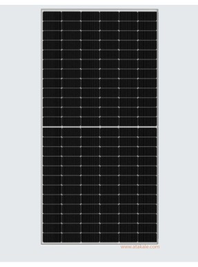 Lexron 610 wat TOPCON Half Cut Monokristal Güneş Paneli Tek Yüzlü