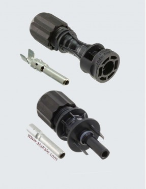 Amphenol UTX-XL Serisi Series Solar Kablo  MC4 konnekötr 10mm² 45A IP68 UTXCFL8AC UTXCFL8AC Set