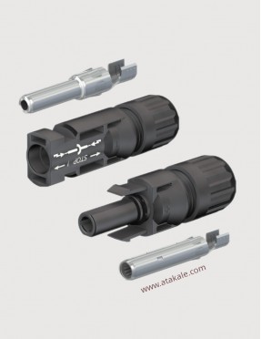 Multi Contact MC4 Konnektör Güneş Paneli Orjinal Konnektörü 32.0014P0001-UR(Dişi)+32.0015P0001-UR(Erkek) Set