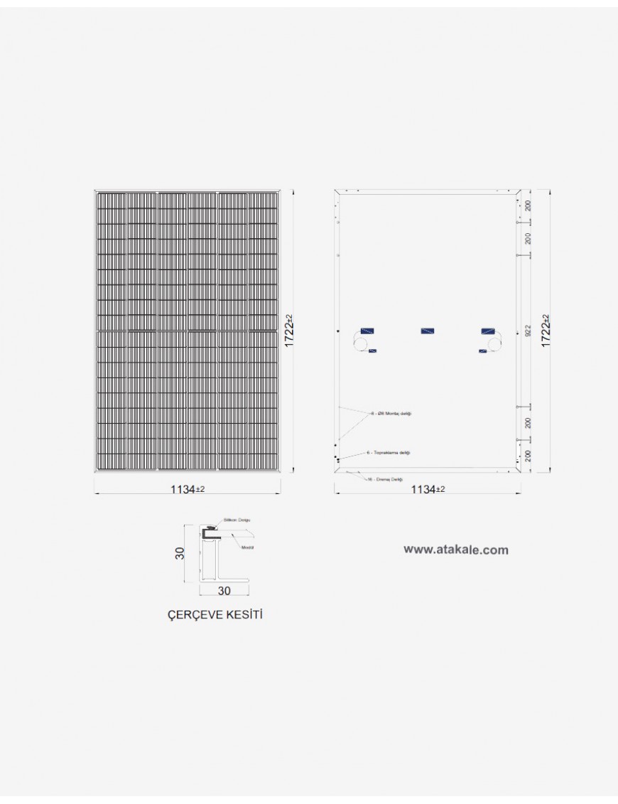 Tommatech 425wat TOPCON Half Cut Monokristal Güneş Paneli 108 Hücre 50V HC M10