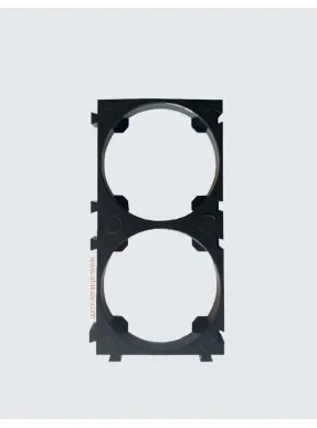 32650 Pil Tutucu Holder  2x1 2'li Lifepo4 Braket Birleştirici Battery Holder