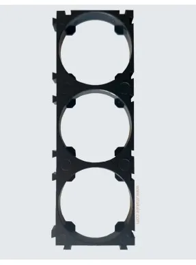 32650 Pil Tutucu Holder  3x1 3'lü Lifepo4 Braket Birleştirici Battery Holder
