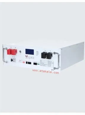 Apex 51,2Volt 100AH 5,12Kwh  Karavan Lityum Lifepo4 Solar Akü 5 Sene Garanti LCD Bleutooth ABS Kasa 