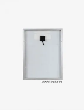 25 wat 12Volt Monokristal Güneş Paneli 36 Hücre