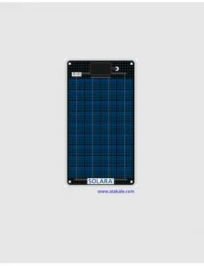 Solara 12 wat Marin Yarı Esnek Güneş Paneli  ETFE 36 Poly Hücreli 431x243mm