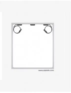 Suneng 60wat Half Cut Monokristal Güneş Paneli 60 Hücre 20V HC M12